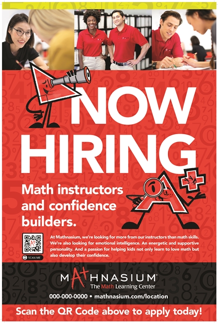 2022 Now Hiring- Instructors & Confidence Builders Poster