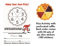 Pi-Day Activity Cards with Stickers