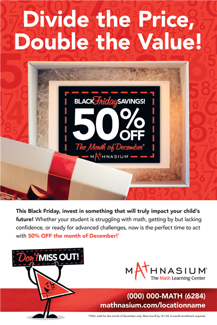 Black Friday Aframe Sign