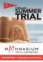 Summer Trial Aframe Sign