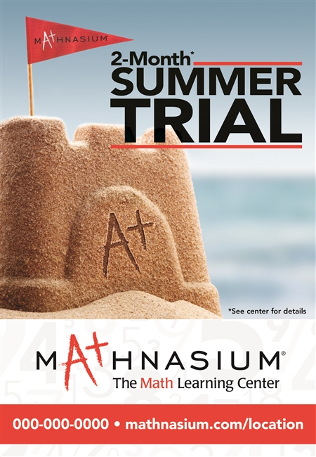 Summer Trial Aframe Sign
