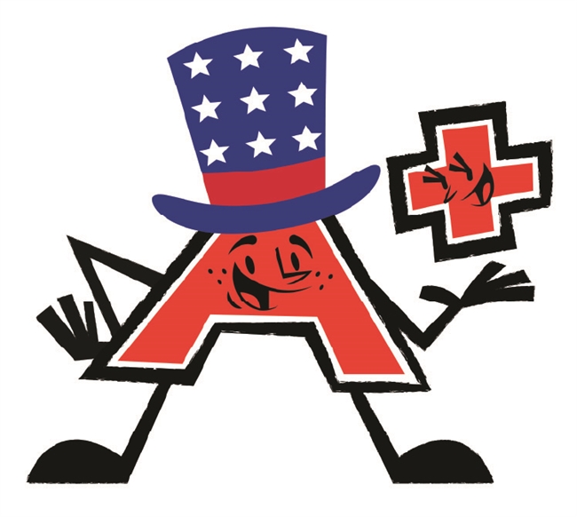 4th of July Cling