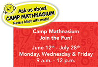 Summer CAMP Hours Static Cling
