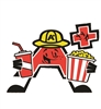 ACE popcorn MEGA static cling