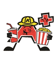ACE popcorn MEGA static cling