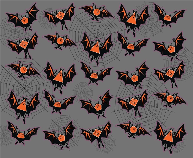 Halloween Bats - Stickers