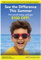 Summer See the Difference PRE ENROLL Poster