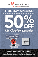 Sleigh Math 50% Off-Holiday