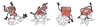 Snowflakes Static Clings
