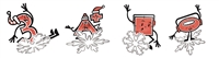 Snowflakes Static Clings