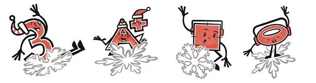 Snowflakes Static Clings
