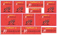 Compliments of Mathnasium Stickers