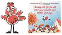 Thanksgiving Clings