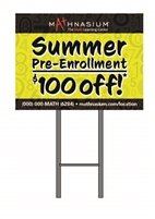 2024-Summer Pre-Enroll Yard Sign