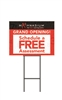 Yard Sign Grand Opening Free Assessment