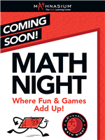 MATH NIGHT-Yard Sign-Coming Soon