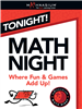 MATH NIGHT-Yard Sign-Math Night Tonight