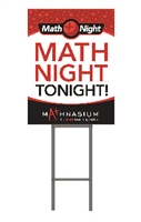 Yard Sign Math Night Tonight