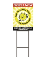 Summer Slide Enroll Now Yard Sign