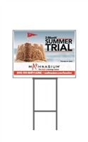 Summer Trial Yard Sign