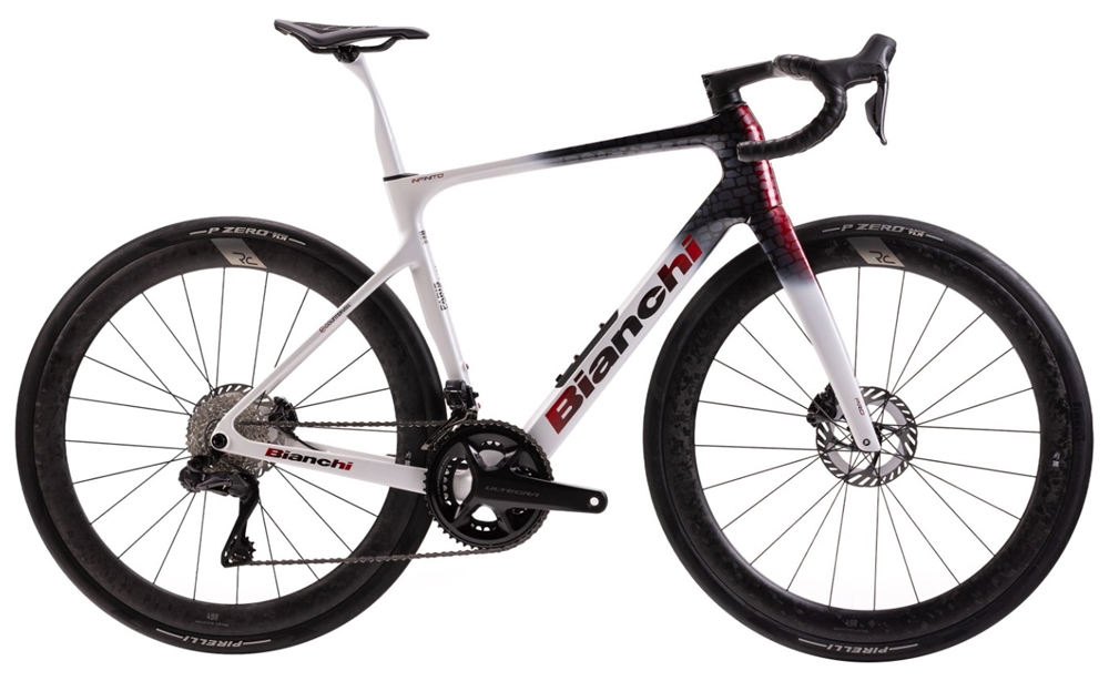 Bianchi Infinito Paris Roubaix Ultegra Di2 | 9K | 2026 | Premium Bianchi stockist, contact us to customise your Bianchi Infinito.
