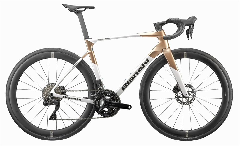 Bianchi Specialissima Ultegra Di2 | JS | Mocha | 2027 | The next generation all-rounder by Bianchi, contact us for competitive pricing and availability.