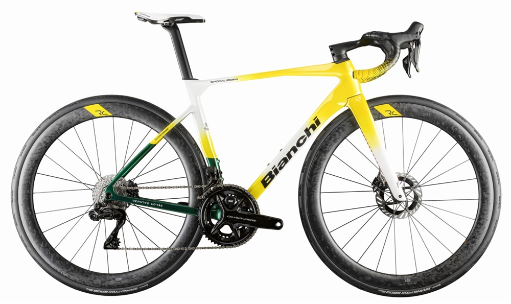 Bianchi Specialissima RC Dura Ace Di2 | JA | Antartica | 2027 | The next generation all-rounder by Bianchi, contact us for competitive pricing and availability.