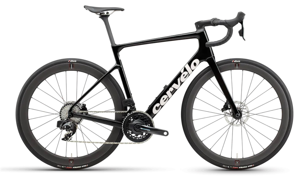 Cervelo Caledonia 5 Force AXS | 2024 | Five Black | Cervelo roubaix inspired endurance road bike | Premium UK Cervelo stockist, contact us for competitive pricing.