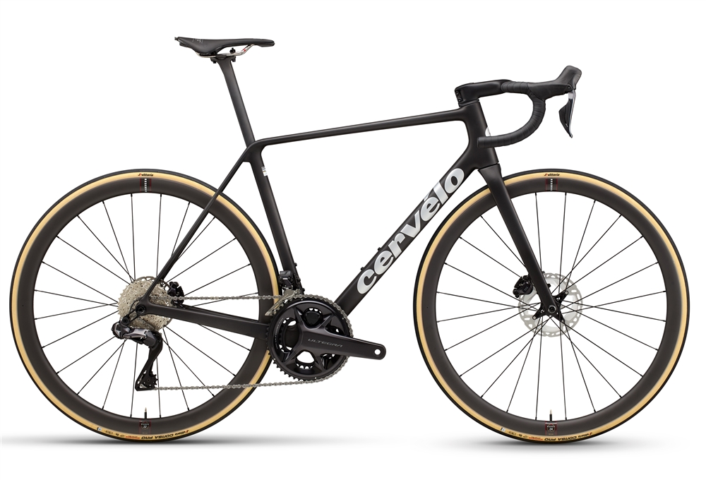 Cervelo R5 Ultegra Di2 | 2026 | Five Black Silver | Premium UK Cervelo stockist, contact us for competitive pricing.