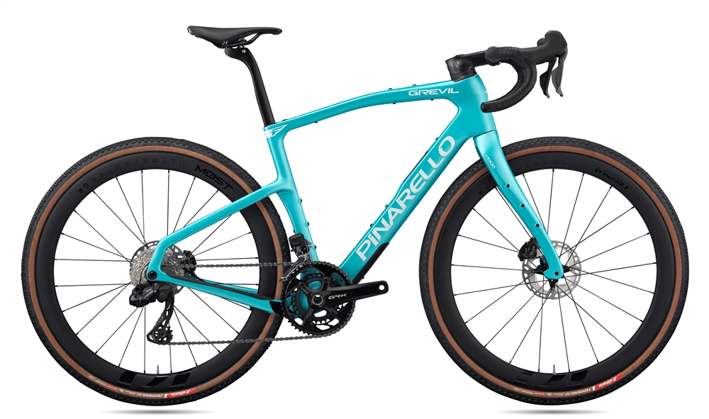 Pinarello Grevil F7 GRX Di2 | Stone Turquoise | 2026 | Contact us for competitive pricing, availability and customisation of the Pinarello Grevil F.