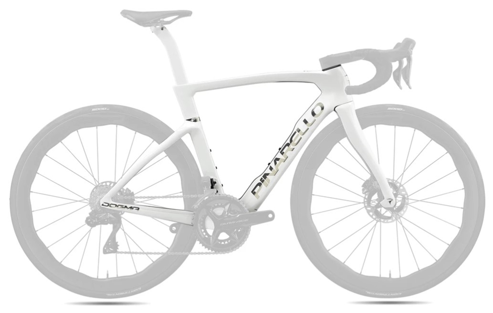 Pinarello New Dogma F 2026 | Edge Crystal White | Contact us for competitive pricing and availability.