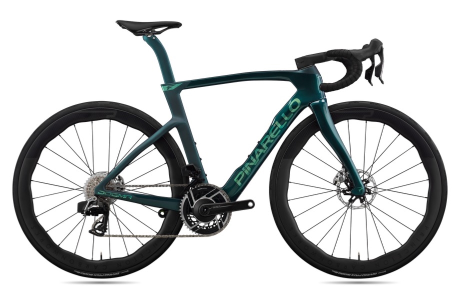 Pinarello New Dogma F 2027 | Obsidian Emerald | Contact us for competitive pricing and availability.