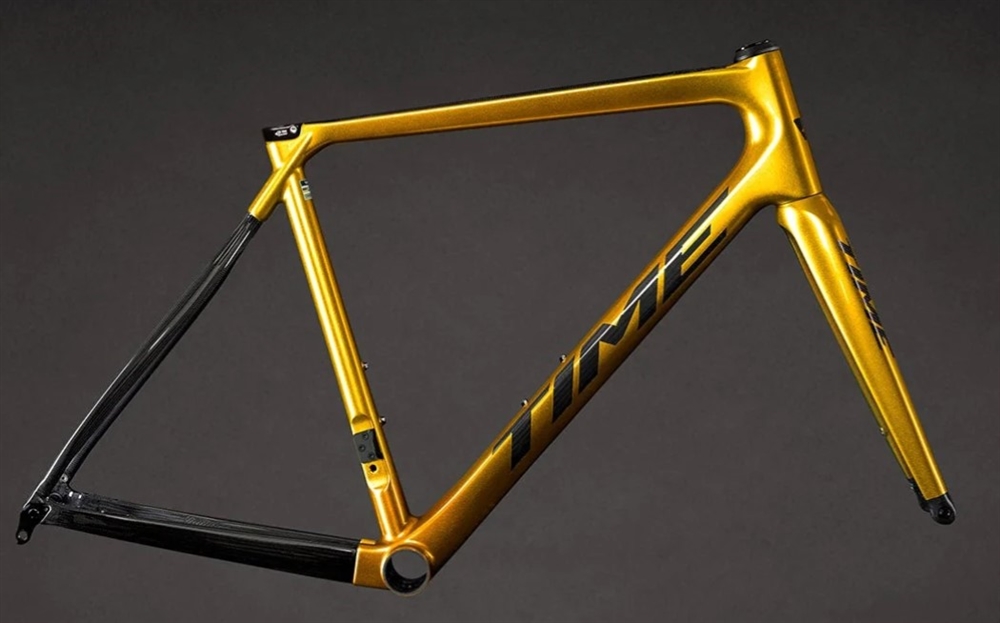 Time Alpe D'Huez | Brilliant Gold | Time bicycles UK, contact us for custom builds and competitive pricing.