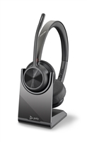 Poly Voyager 4320 UC Headset W/Charge Stand
