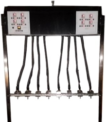OCTO-FLEX Adjustable 8 Valve Automated Wax Pouring System