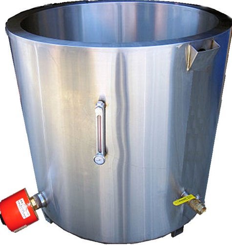 WaxMelters PW100 Water Jacket Melter for Professional candle wax melting  and melting tank equipment for candle making.