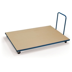 HORIZONTAL MAT TROLLEY FOR 6'X4' MATS