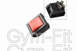 Life Fitness Rocker Switch ON-OFF  ref 0017-0032-0198