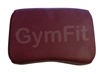 Lumbar Pad Cranberry OSADJ Bench Life Fitness