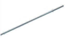 Chrome Aerobic Studio  Bar Barbell  54 inch 137cm long  25mm diameter