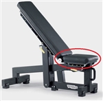 Seat Pad Black PG04 Bench Technogym