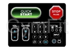 Overlay Key Pad E-TR w/PVS & Ipod Dock