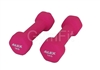 Commercial Pink 1kg Pink Dumbbell Pair Neoprene Coated