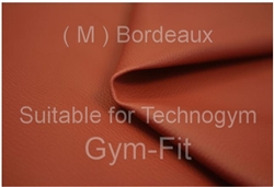 Gym Upholstery Per Metre Suitable for Technogym ( M ) Bordeaux