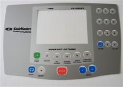 StairMaster C50 Silver Display Overlay Keypad