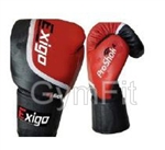 Boxing Training Glove Red/Black Leather 10oz or 12oz