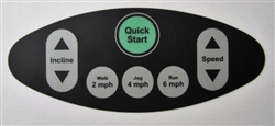 Life Fitness 95Ti & 97Ti Activity Zone Overlay