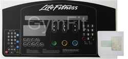 Life Fitness CLST Intergrity Treadmill Overlay & Keypad