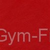 GYM UPHOLSTERY GYM VINYL BY THE METRE   BRIGHT RED