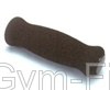Foam Hand Grip Open Ended 5 Inch Long 1.25 Inch Inside Diameter Black